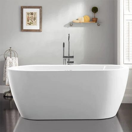 Vanity Art 67" x 31" Freestanding Acrylic Bathtub VA6836