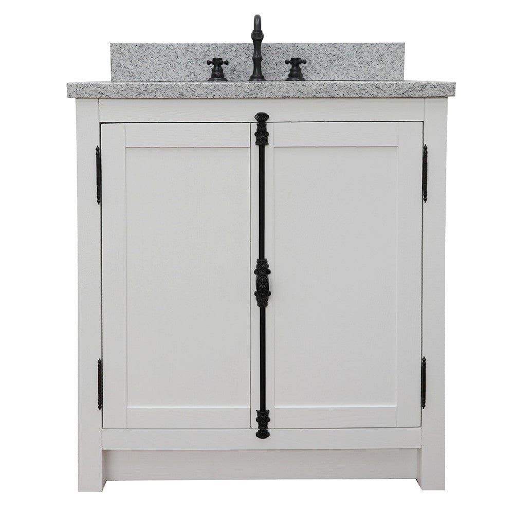 Bellaterra 31" Single Vanity in Glacier Ash Finish