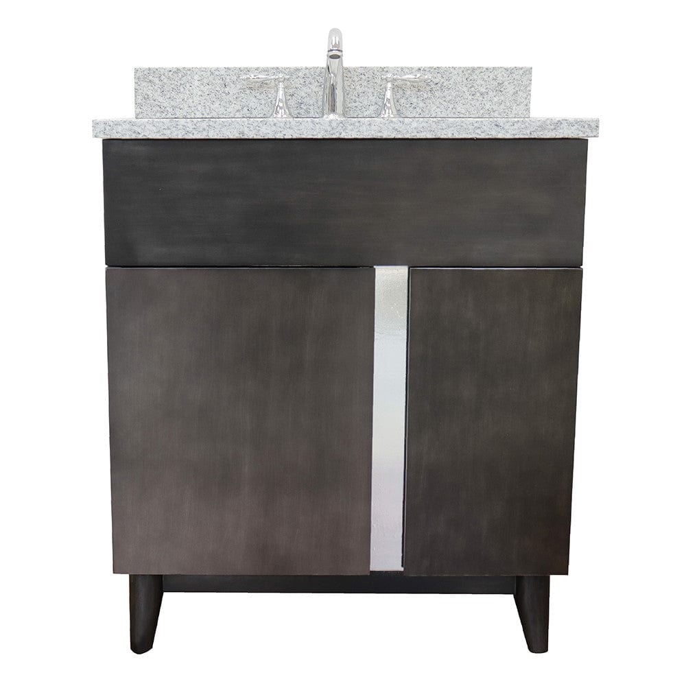 Bellaterra 31" Single Vanity in Silvery Brown Finish