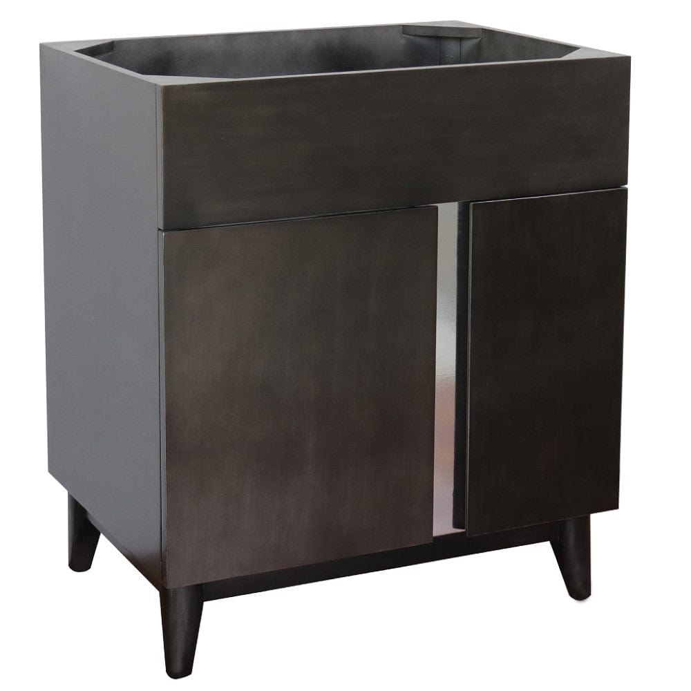 Bellaterra 30" Single Vanity in Silvery Brown Finish - Cabinet Only 400200-SB