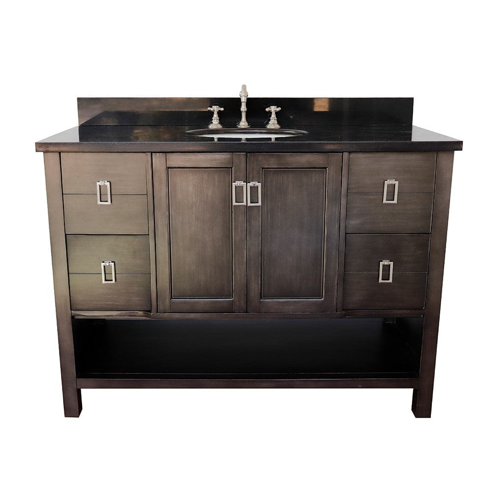 Bellaterra 49" Single Vanity in Silvery Brown Finish