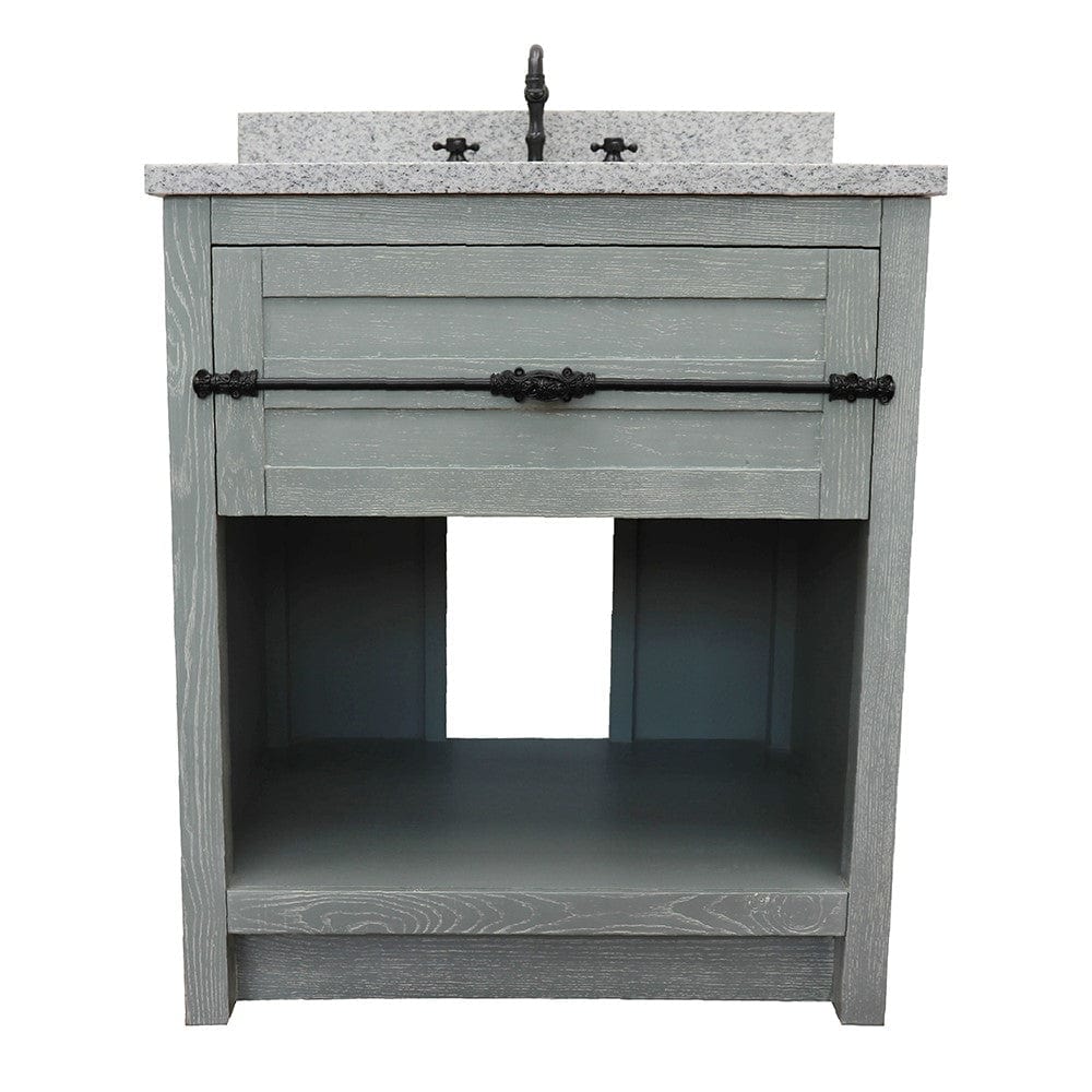 Bellaterra 31" Single Vanity in Gray Ash Finish