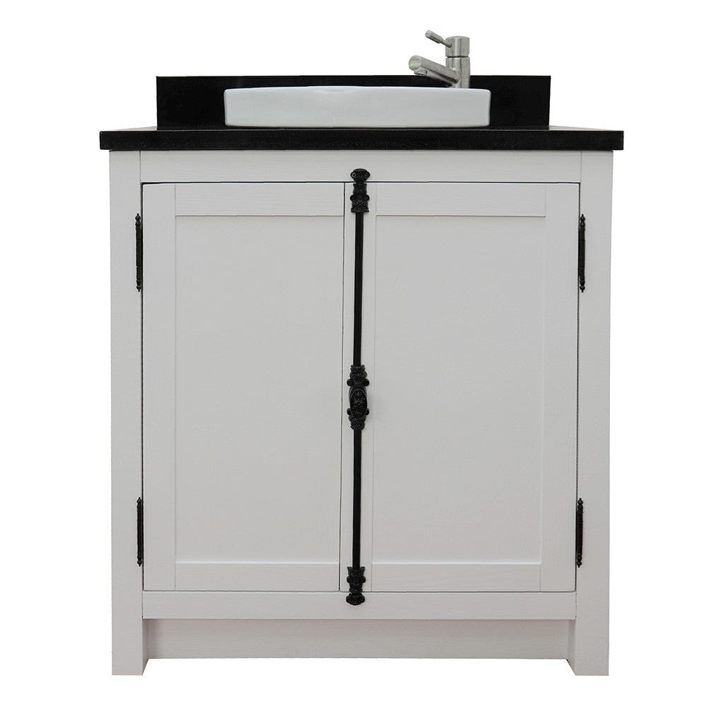 Bellaterra 31" Single Vanity in Glacier Ash Finish