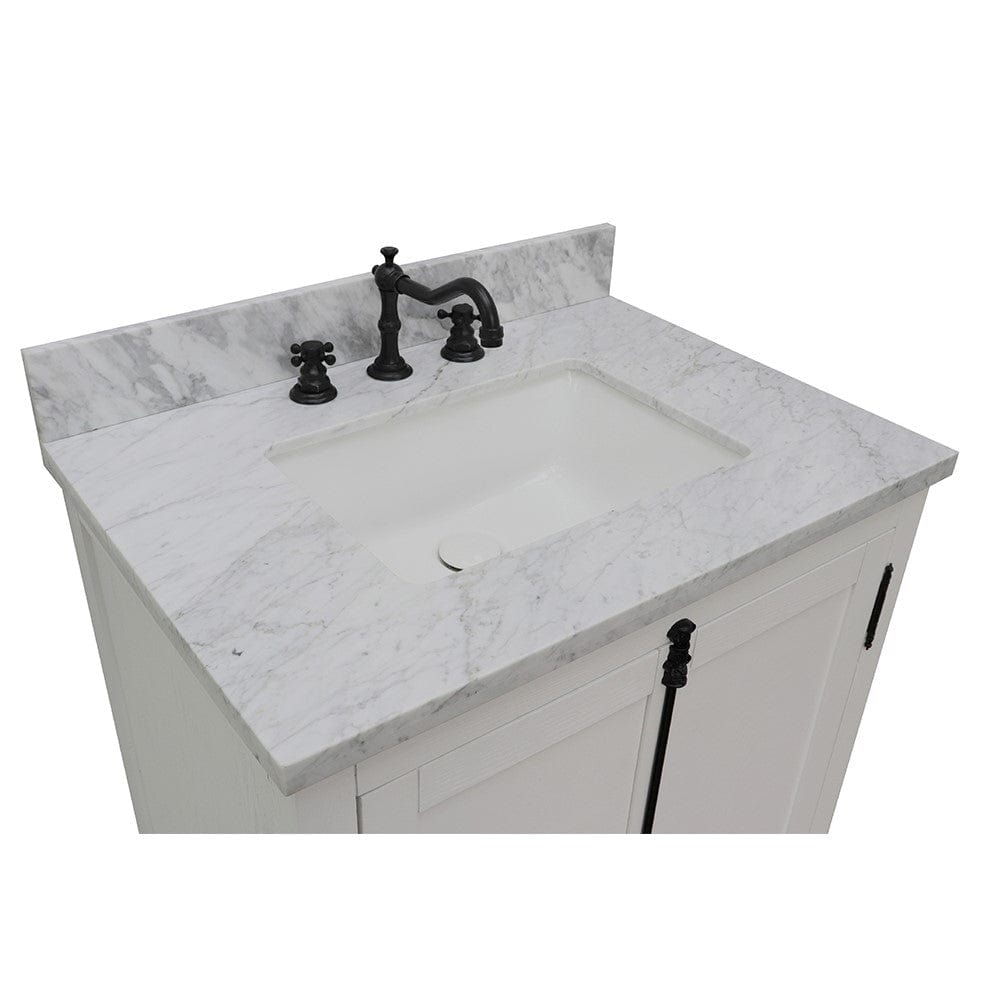 Bellaterra 31" Single Vanity in Glacier Ash Finish