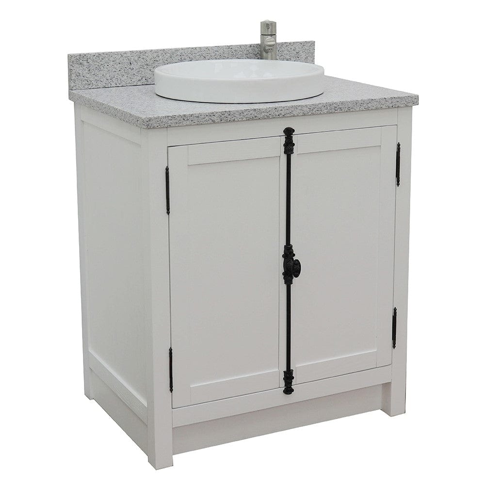 Bellaterra 31" Single Vanity in Glacier Ash Finish