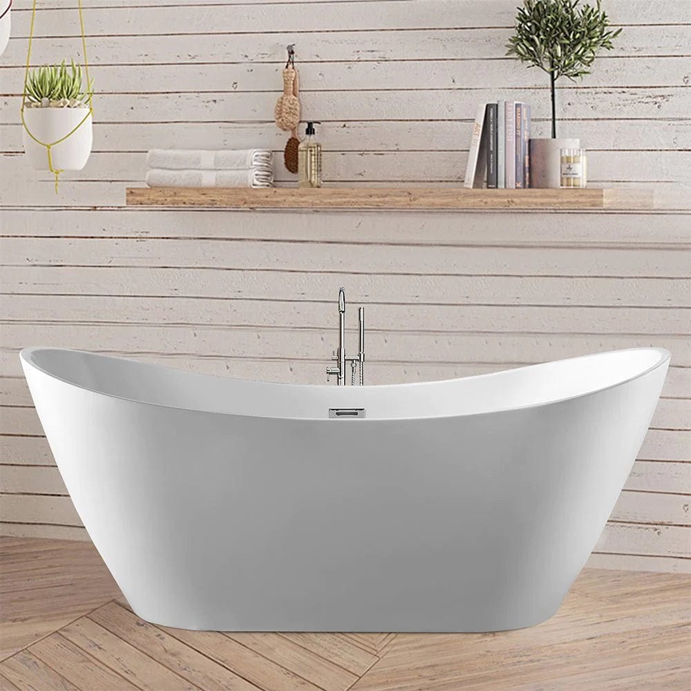 Vanity Art 71" X 29" Freestanding Acrylic Bathtub VA6903