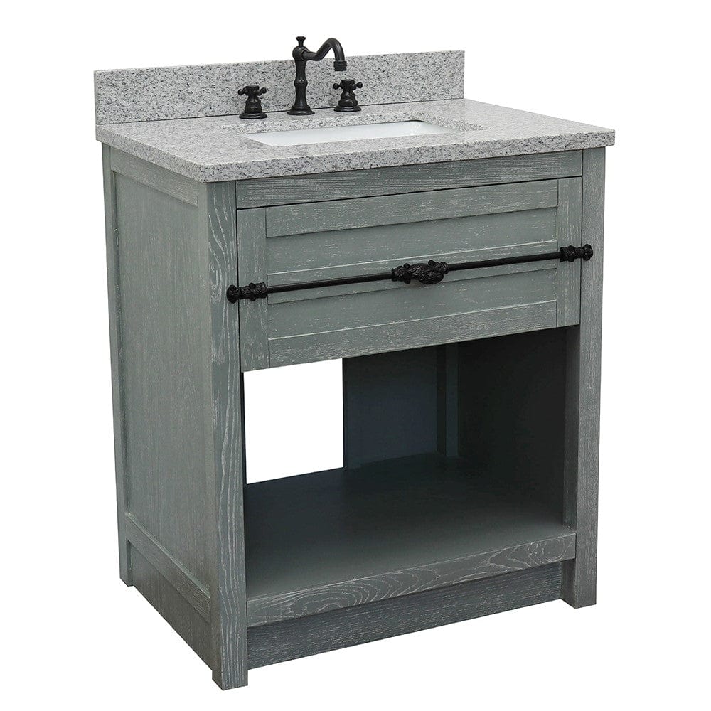 Bellaterra 31" Single Vanity in Gray Ash Finish