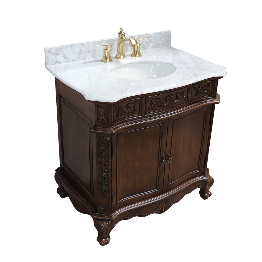 Bellaterra 34.6 in. Single Sink Vanity