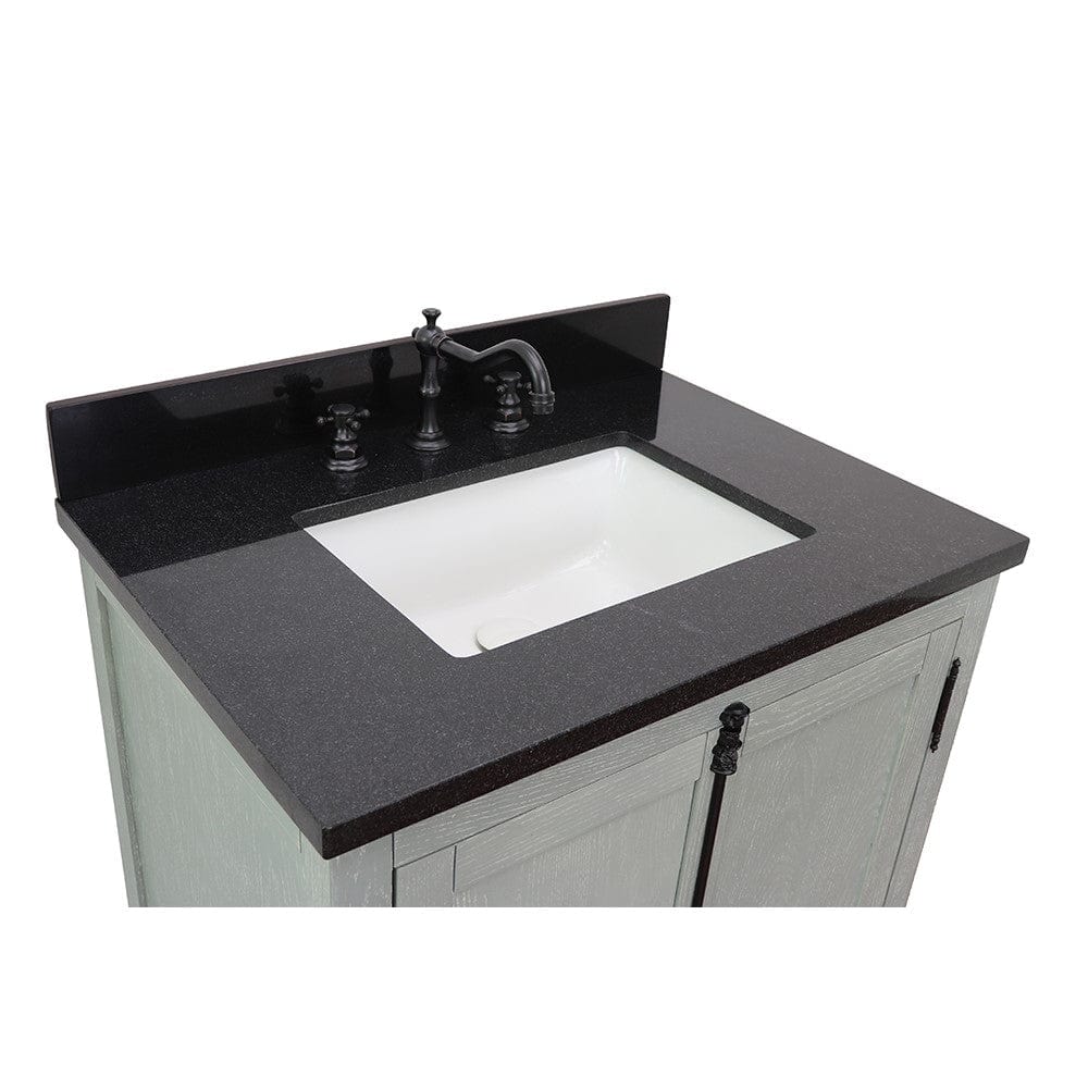 Bellaterra 31" Single Vanity in Gray Ash Finish