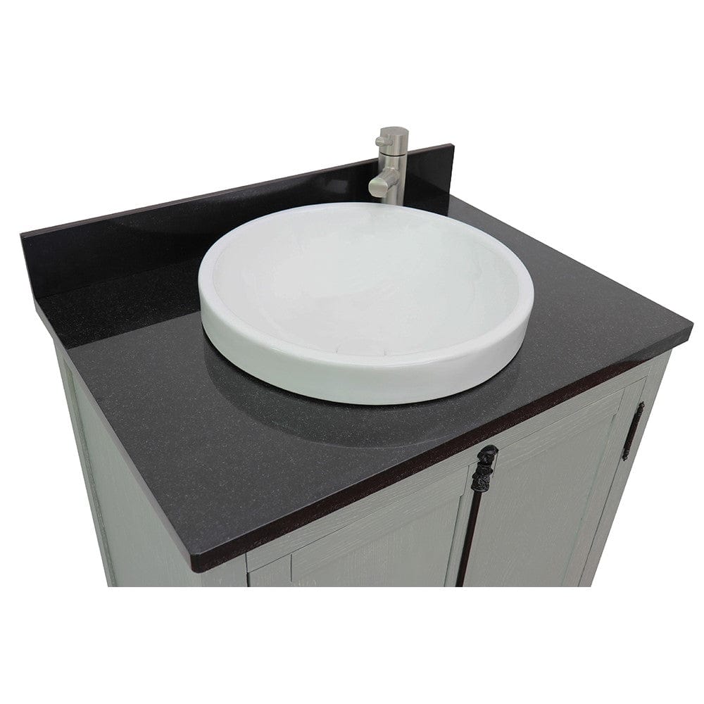 Bellaterra 31" Single Vanity in Gray Ash Finish