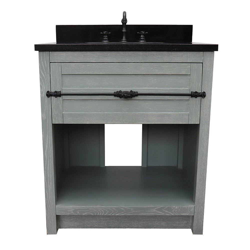 Bellaterra 31" Single Vanity in Gray Ash Finish