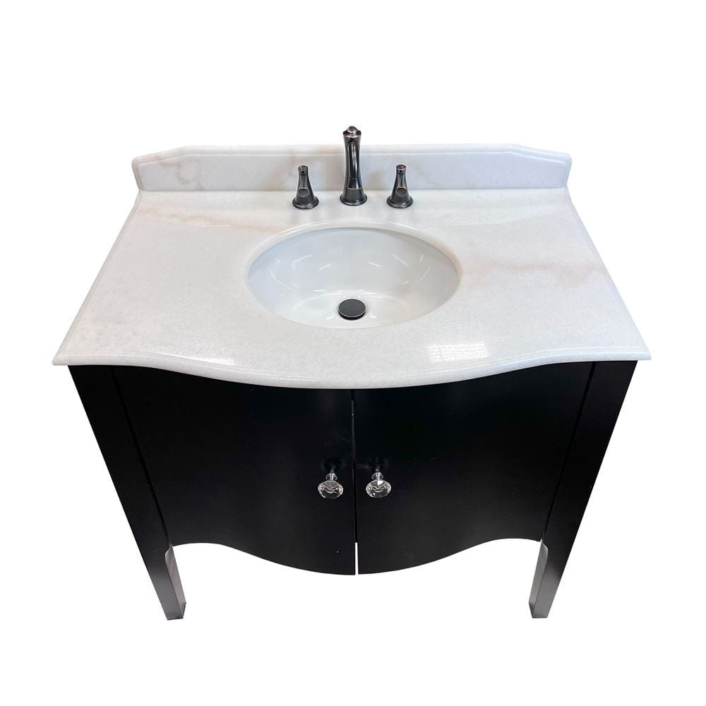 Bellaterra 36.6 in Single Sink Vanity