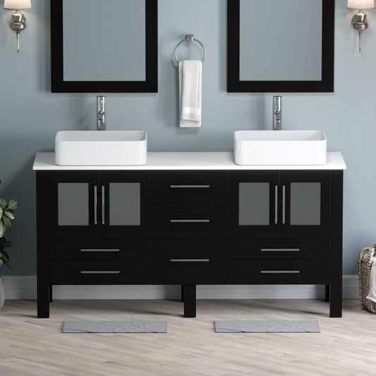 Cambridge Plumbing Complete 63" Vanity Set