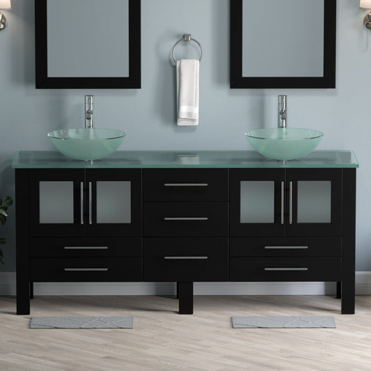 Cambridge Plumbing Complete 72" Vanity Set