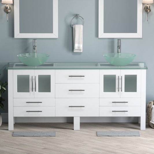 Cambridge Plumbing Complete 72" Vanity Set