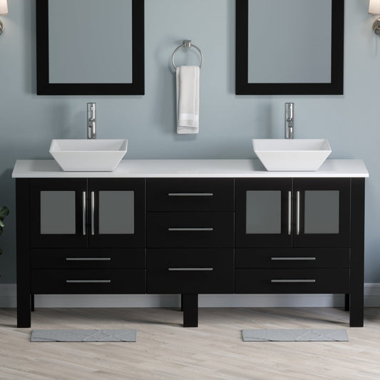 Cambridge Plumbing Complete 72" Vanity Set