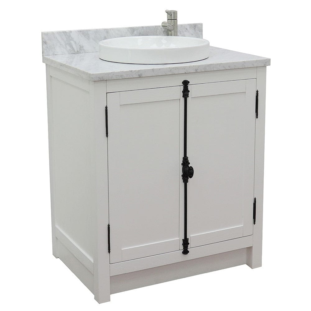 Bellaterra 31" Single Vanity in Glacier Ash Finish