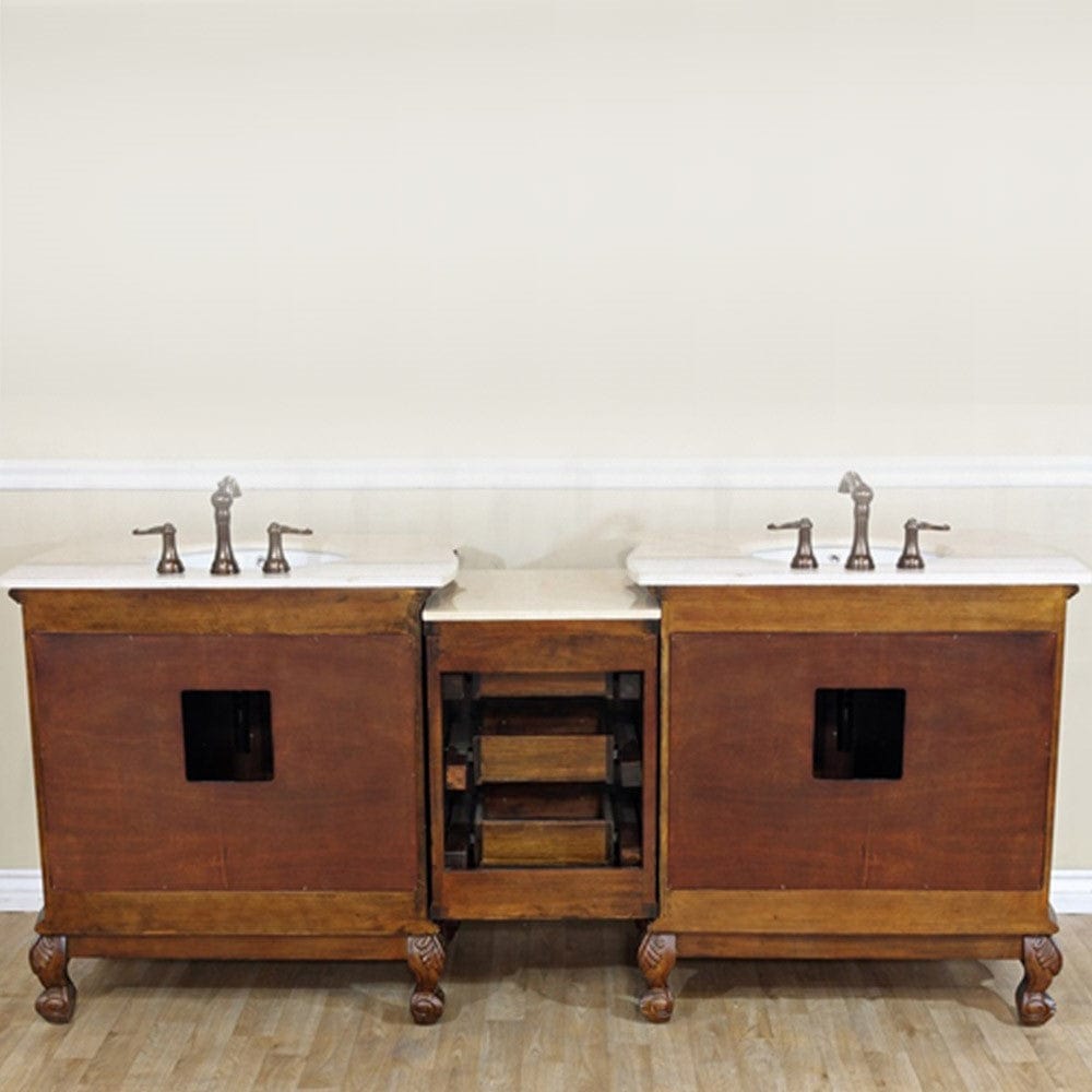 Bellaterra 82.7 in. Double Sink Vanity