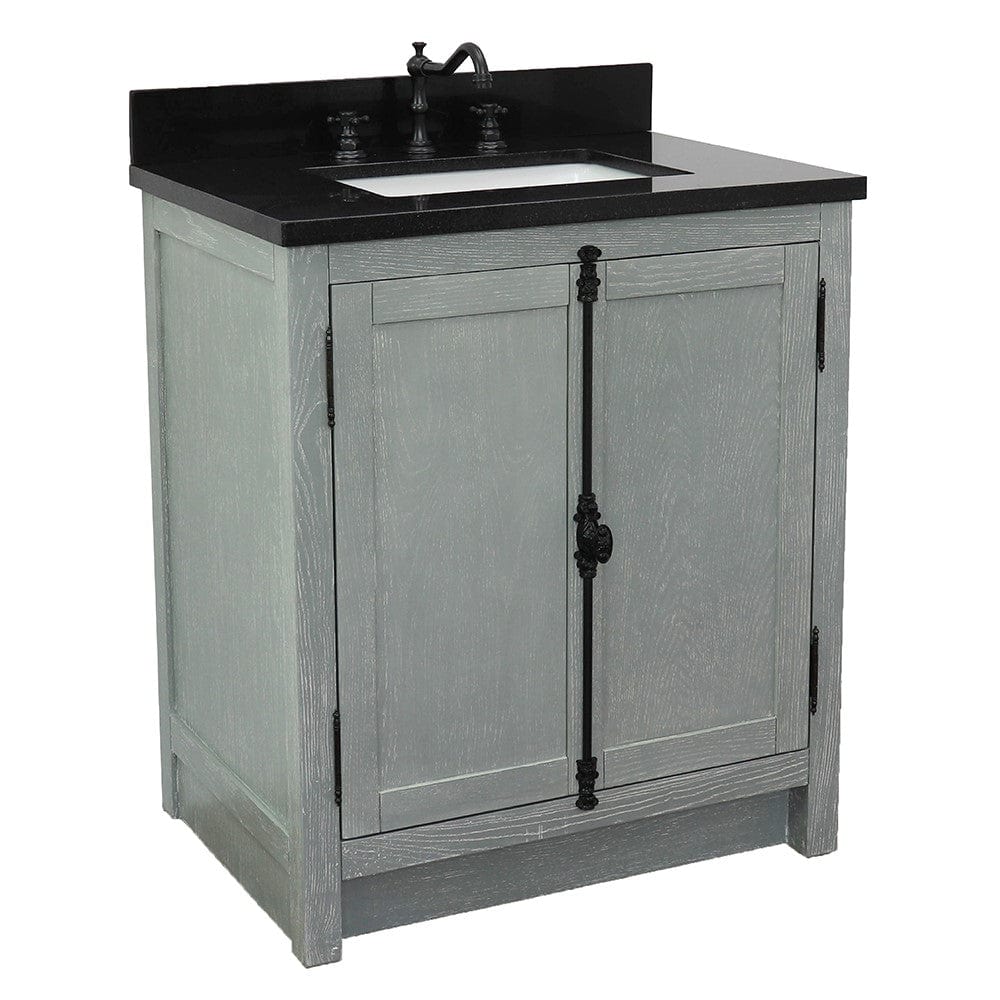 Bellaterra 31" Single Vanity in Gray Ash Finish