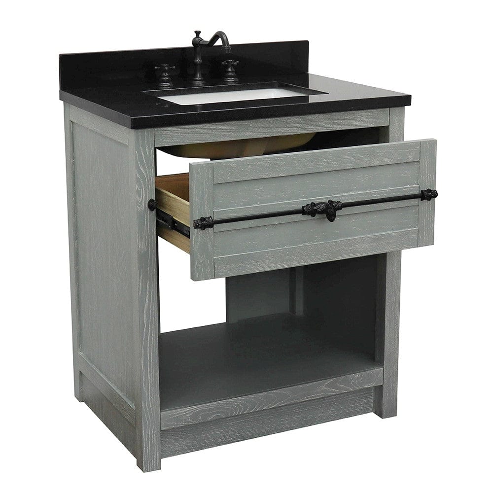 Bellaterra 31" Single Vanity in Gray Ash Finish