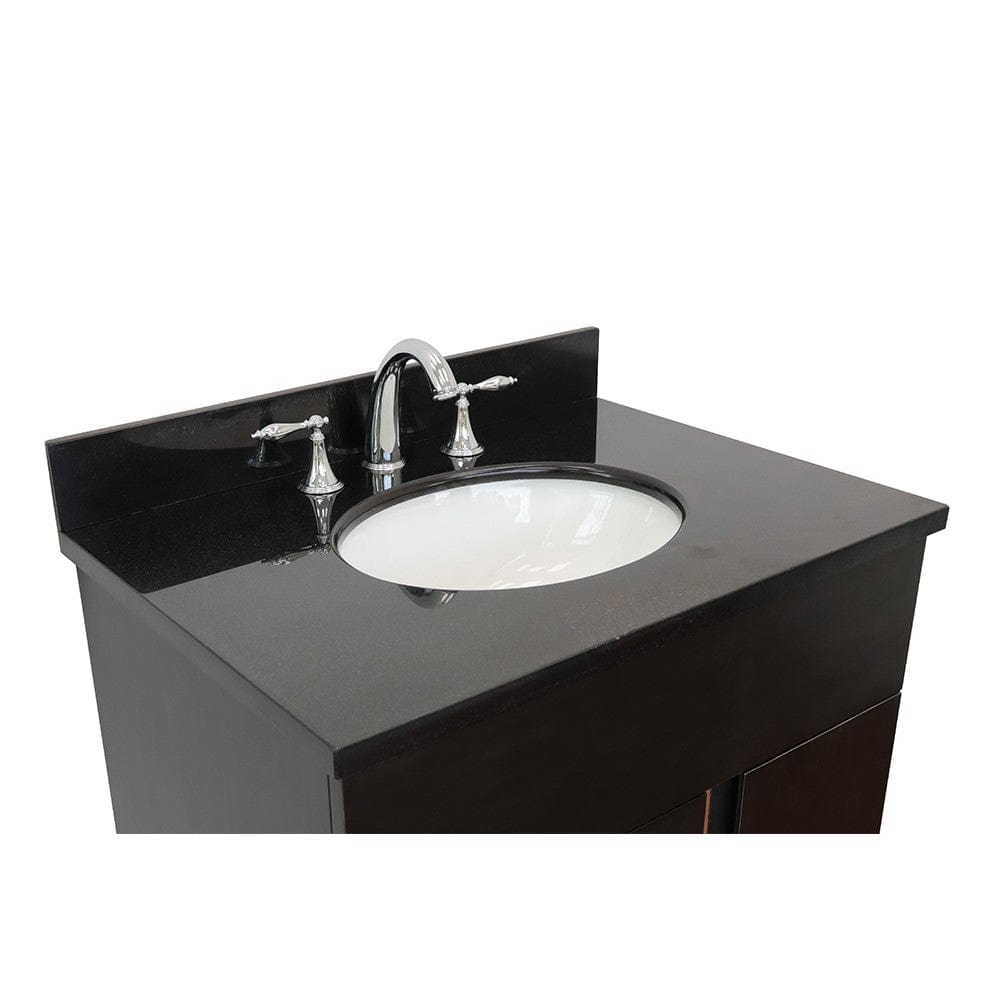 Bellaterra 31" Single Vanity in Silvery Brown Finish