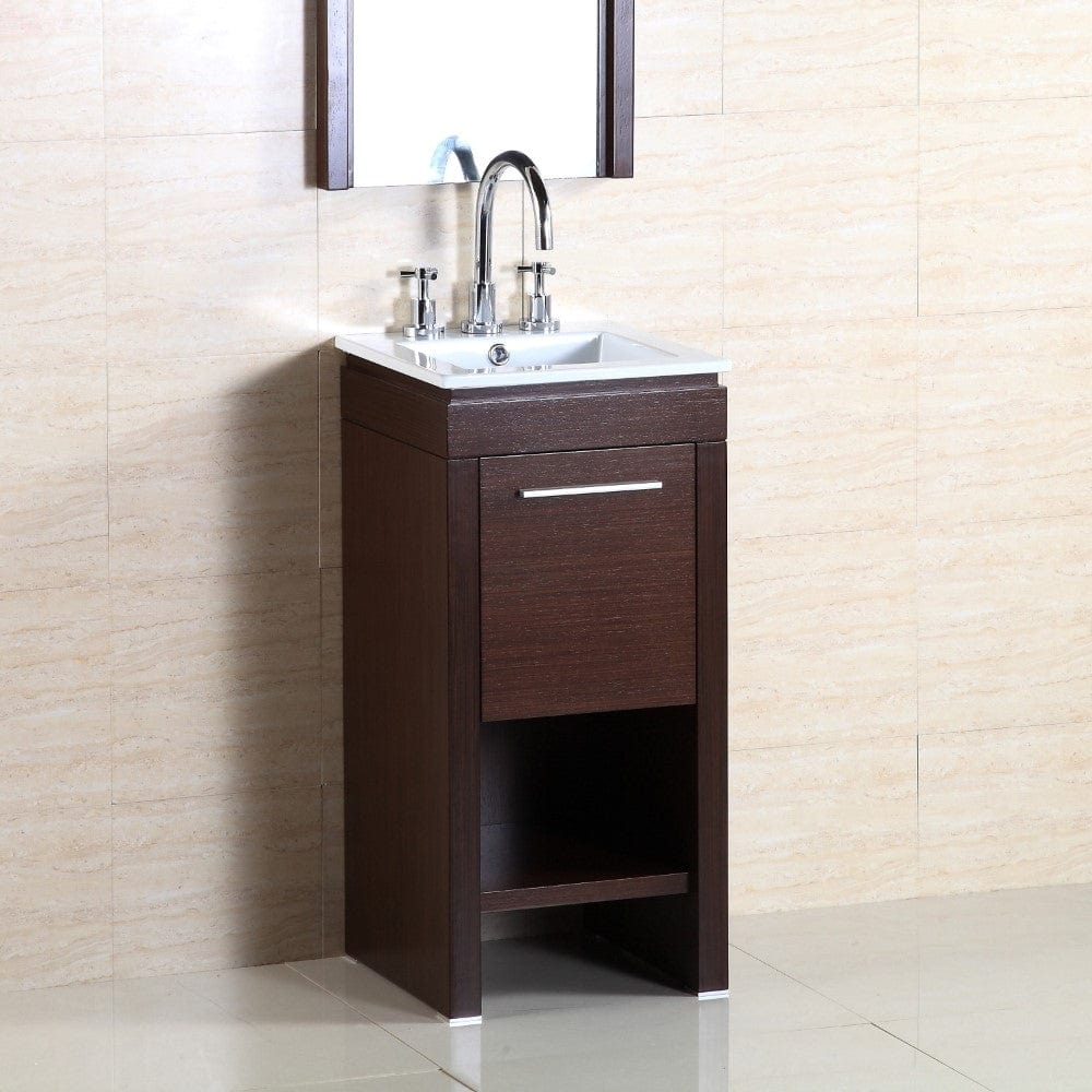 Bellaterra 16-inch Single sink vanity 500137