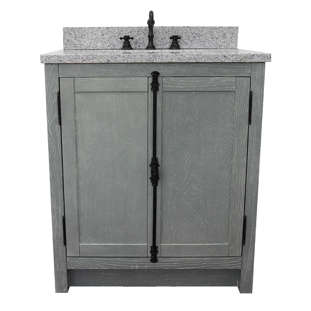 Bellaterra 31" Single Vanity in Gray Ash Finish