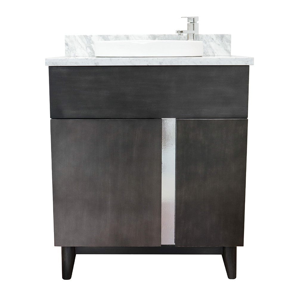 Bellaterra 31" Single Vanity in Silvery Brown Finish