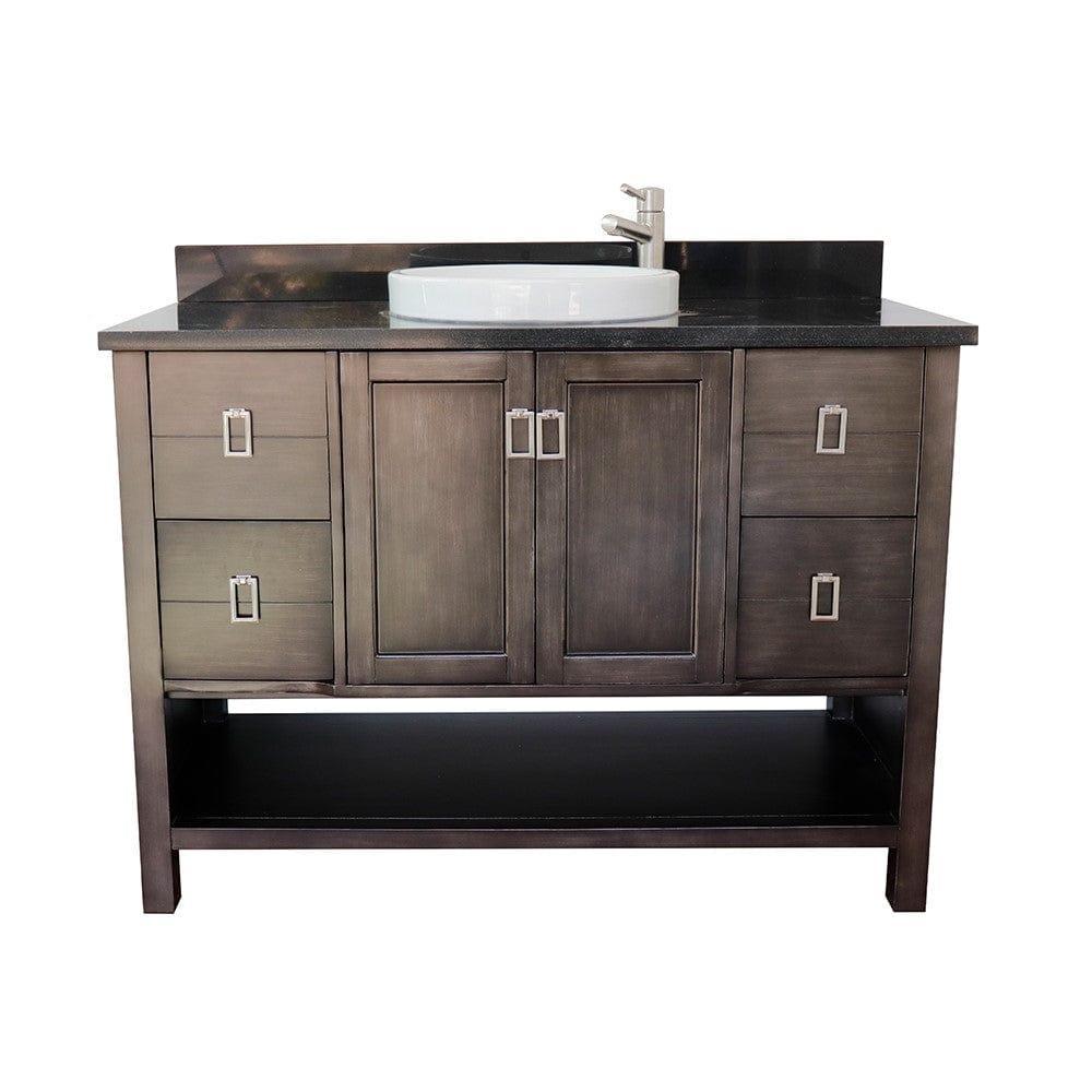 Bellaterra 49" Single Vanity in Silvery Brown Finish