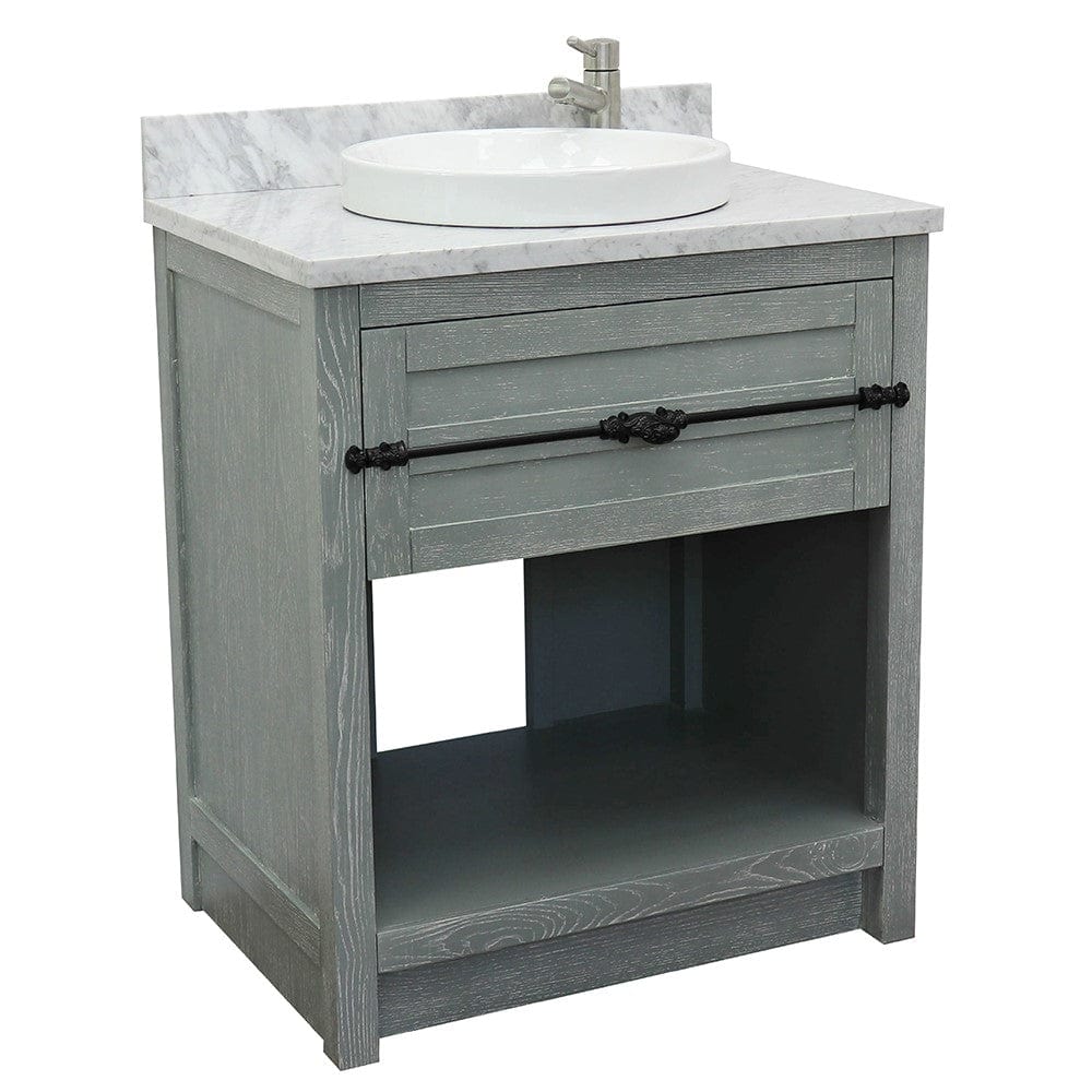 Bellaterra 31" Single Vanity in Gray Ash Finish