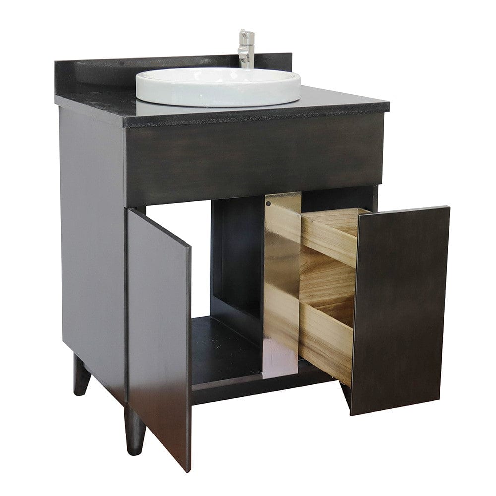 Bellaterra 31" Single Vanity in Silvery Brown Finish