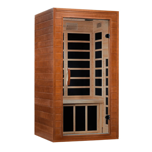 Golden Designs Dynamic Avila 1-2-person FAR Infrared Sauna (Canadian Hemlock)