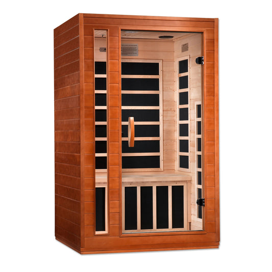 Golden Designs Dynamic Cordoba 2-person FAR Infrared Sauna (Canadian Hemlock)