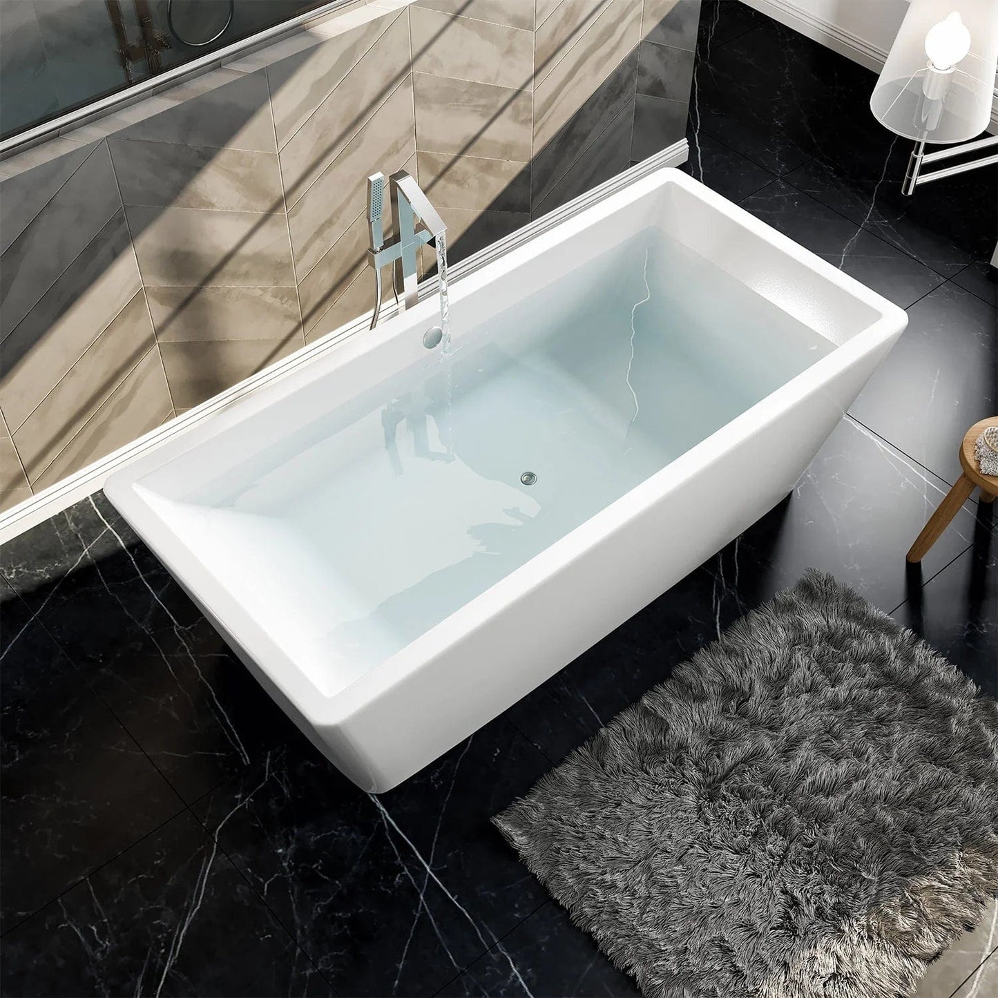 Eviva Rachel Free Standing Acrylic Bathtub