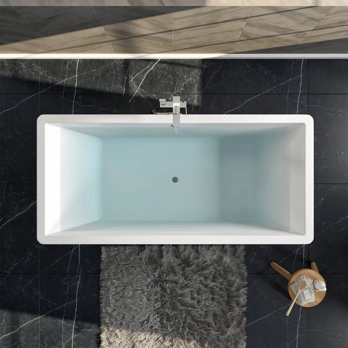 Eviva Rachel Free Standing Acrylic Bathtub