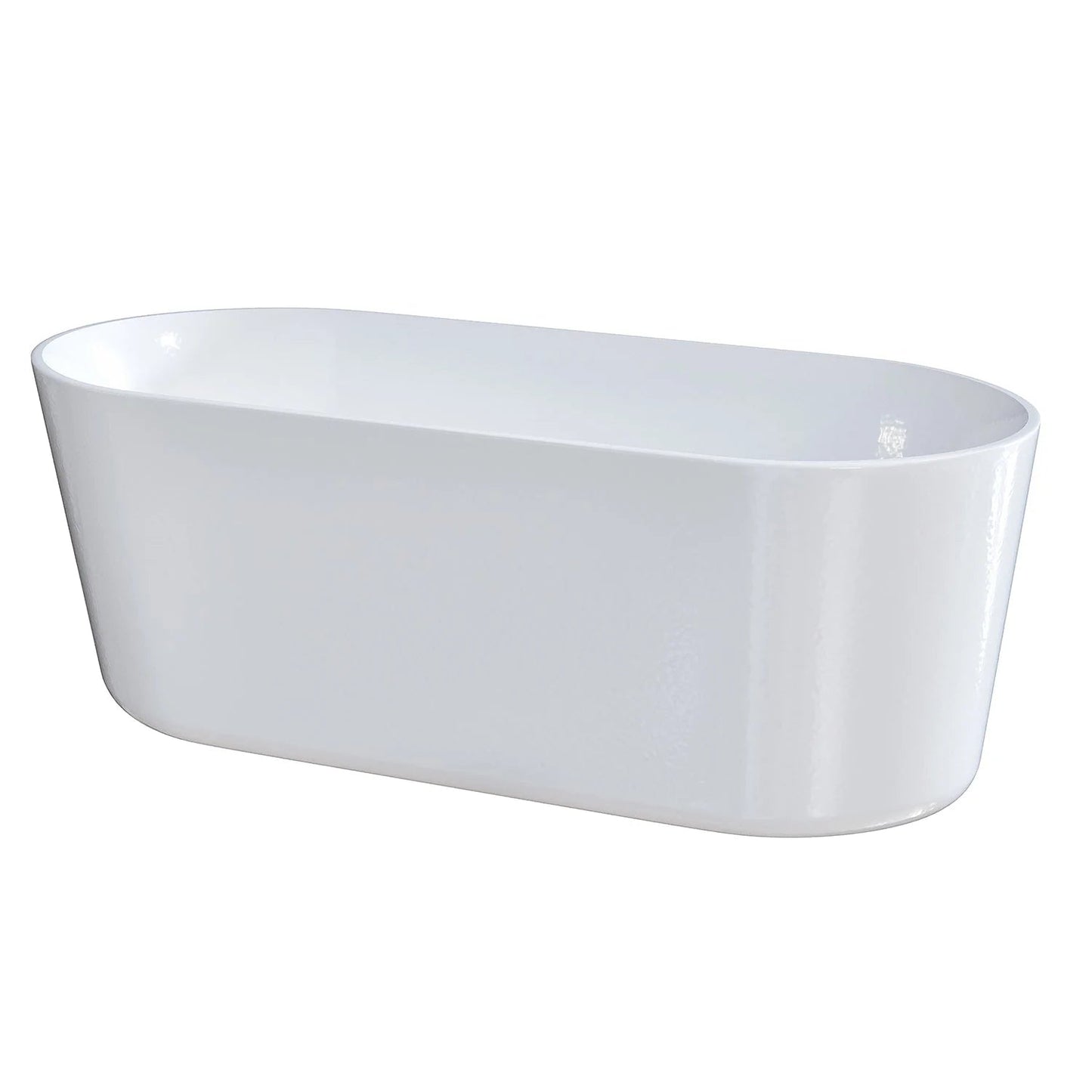 Eviva Chloe 55 Inch Acrylic Free Standing Bathtub