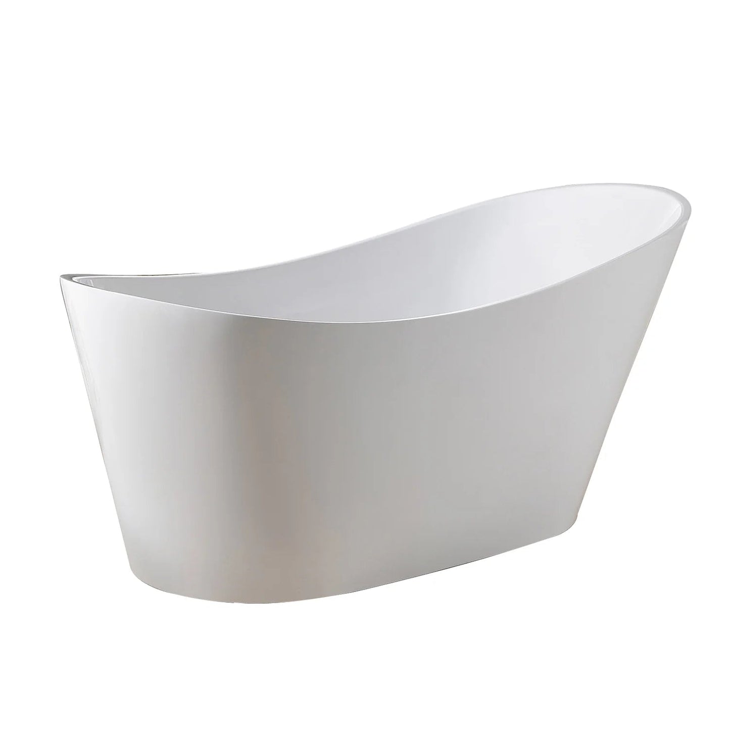 Eviva Aura Free Standing 71 inch Acrylic Bathtub