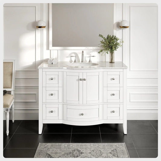 Eviva Stanton Freestanding Double Sink Bathroom Vanity