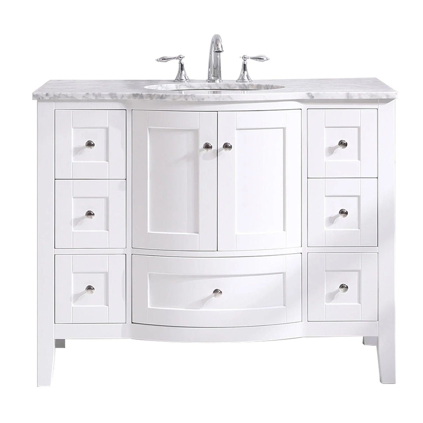 Eviva Stanton Freestanding Double Sink Bathroom Vanity