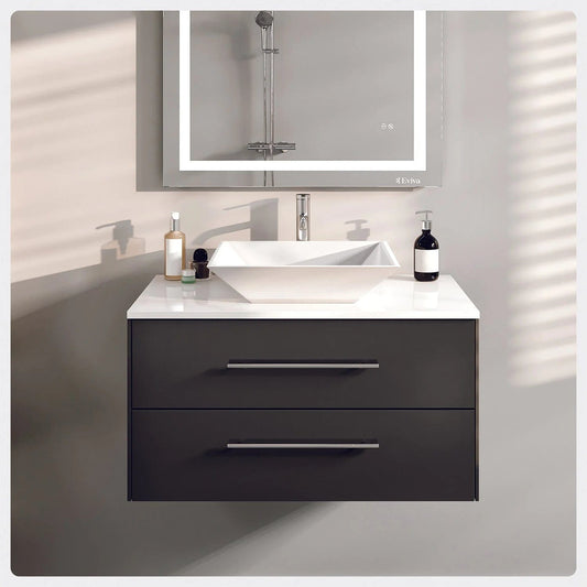 Eviva Totti Wave 30-Inch Bathroom Vanity