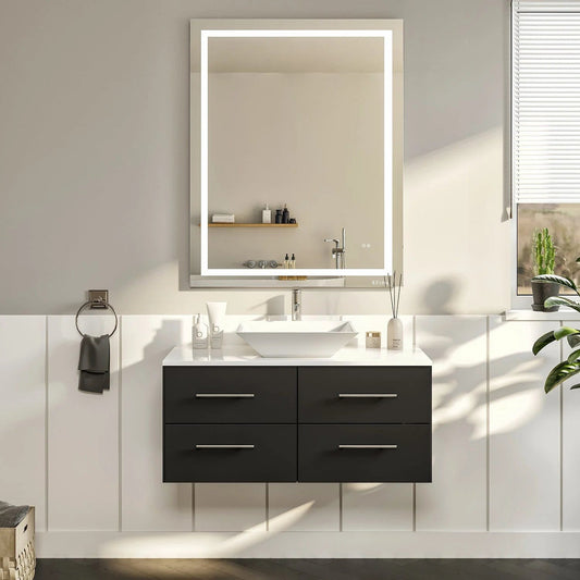 Eviva Totti Wave 36-Inch Bathroom Vanity