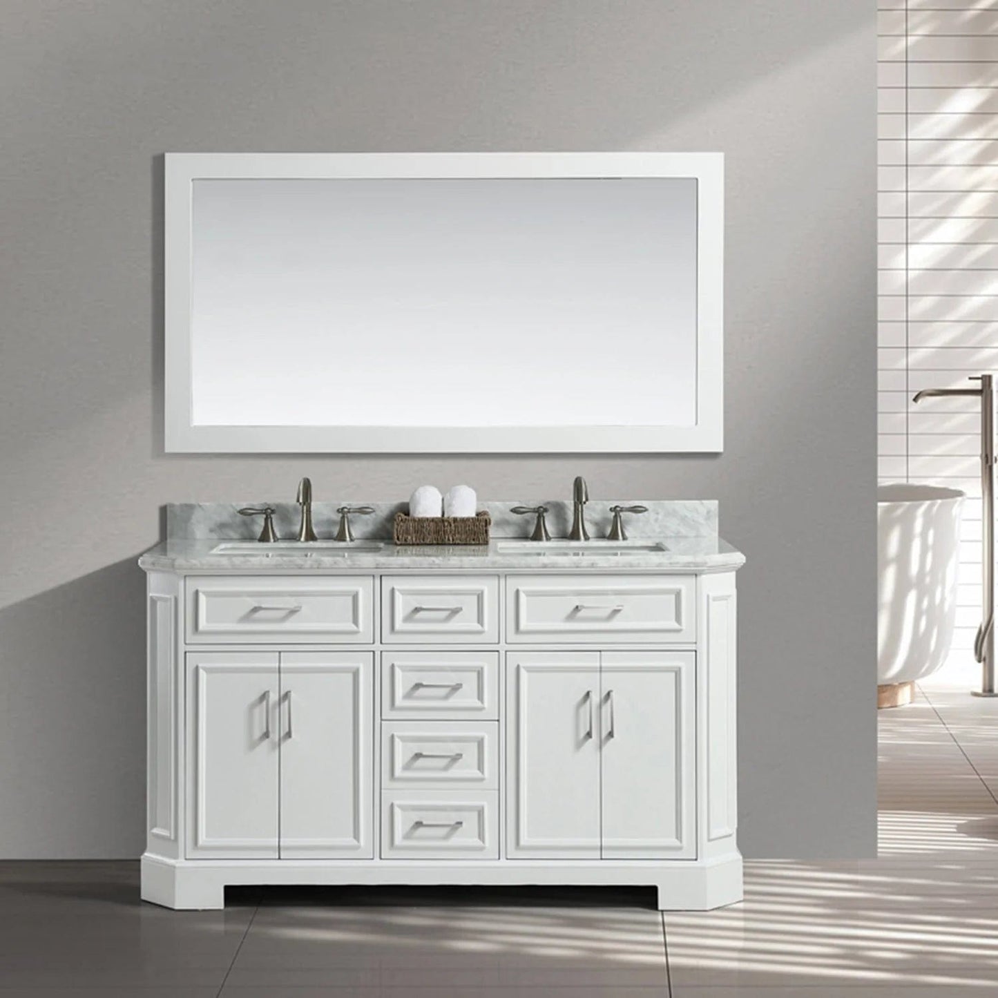 Eviva Glory 60 inch Bathroom Vanity