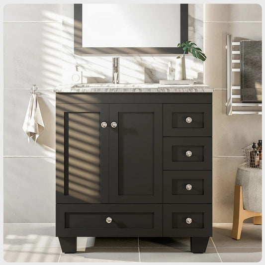 Eviva Happy 28 inch Transitional Bathroom Vanity