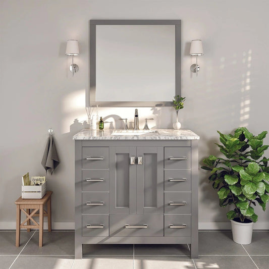 Eviva Hampton 36 inch Transitional Bathroom Vanity