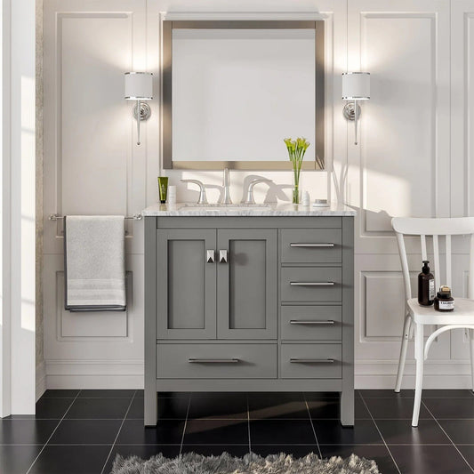 Eviva Aberdeen 36 inch Transitional Bathroom Vanity