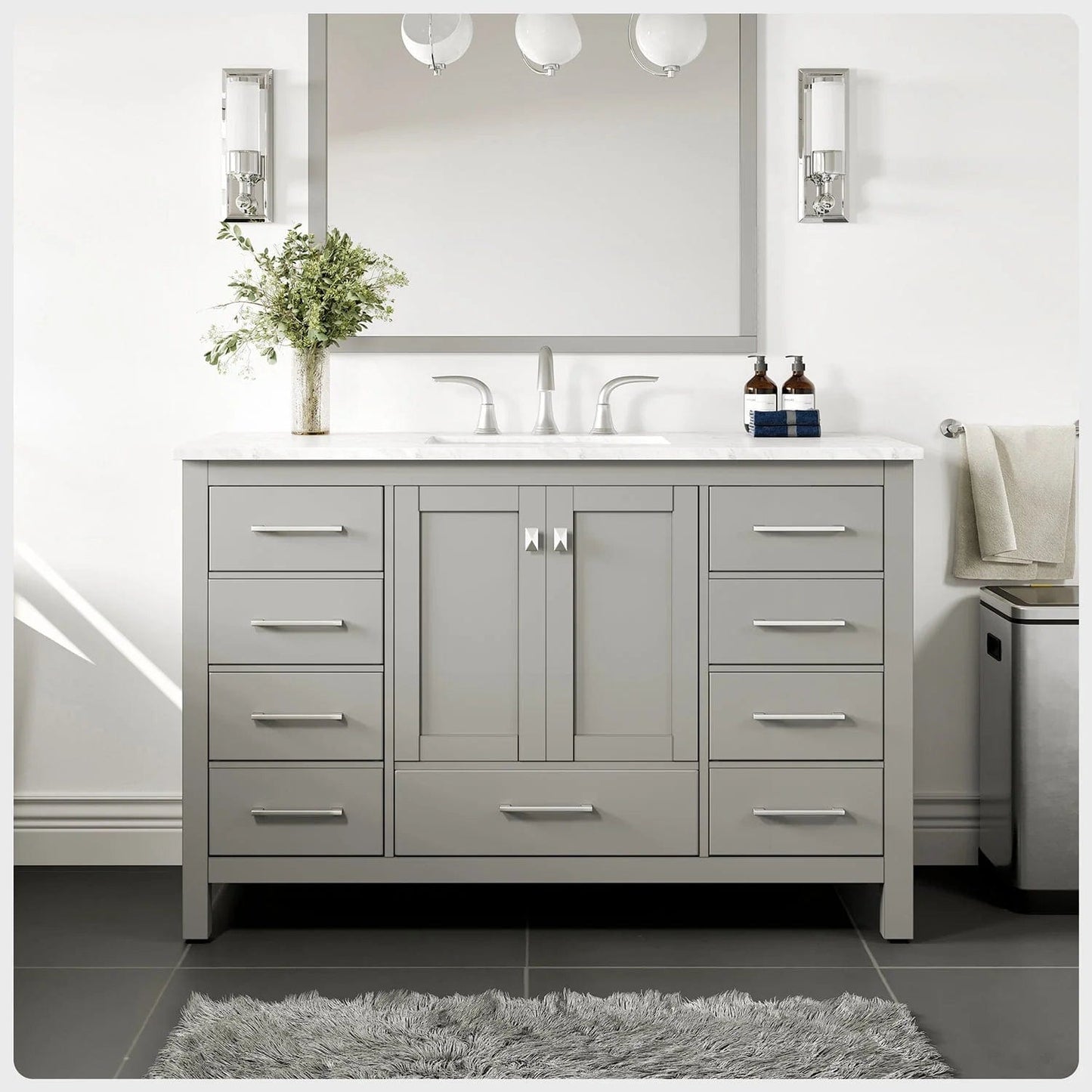 Eviva Aberdeen 48 inch Transitional Bathroom Vanity