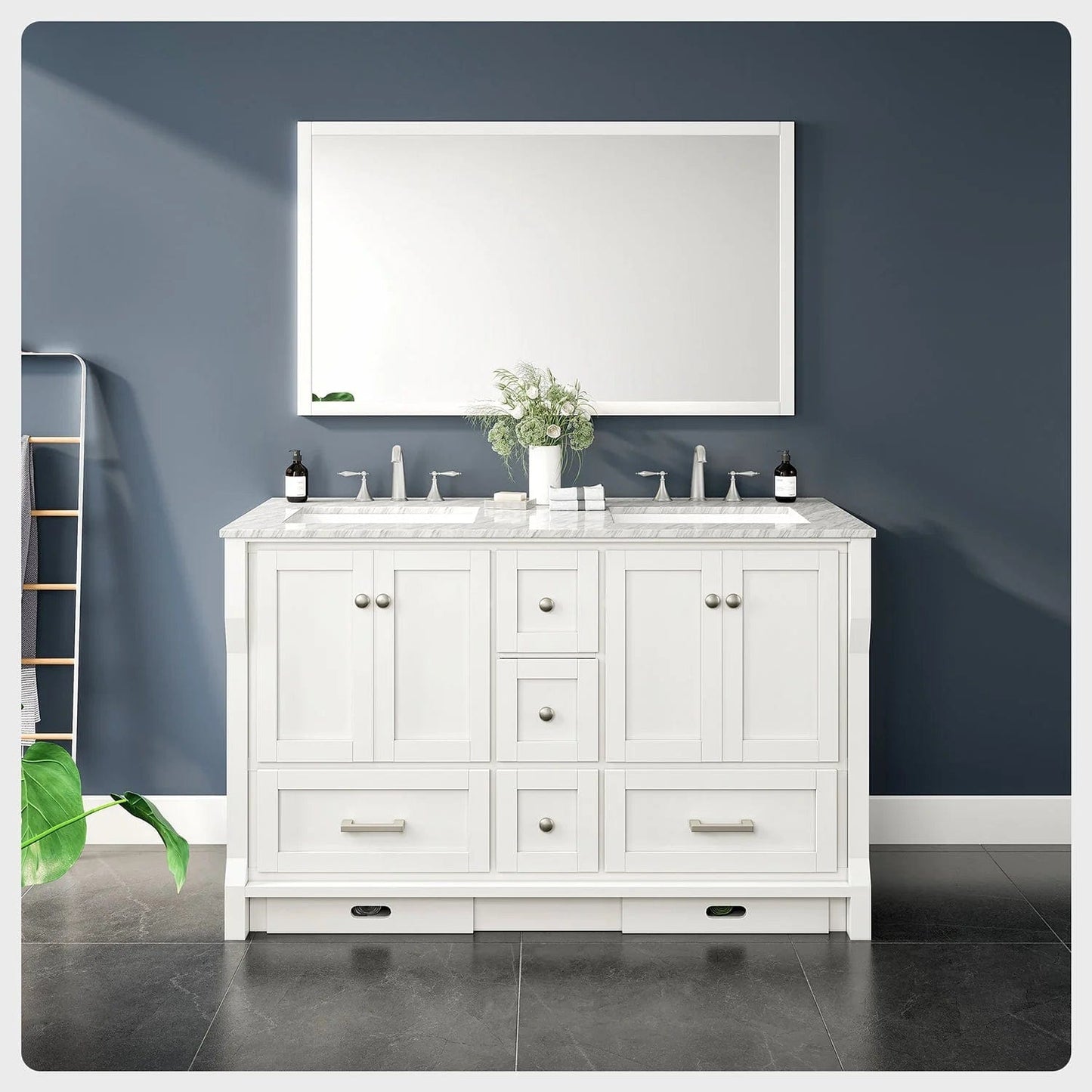 Eviva Booster 60 inch Double Sink Vanity