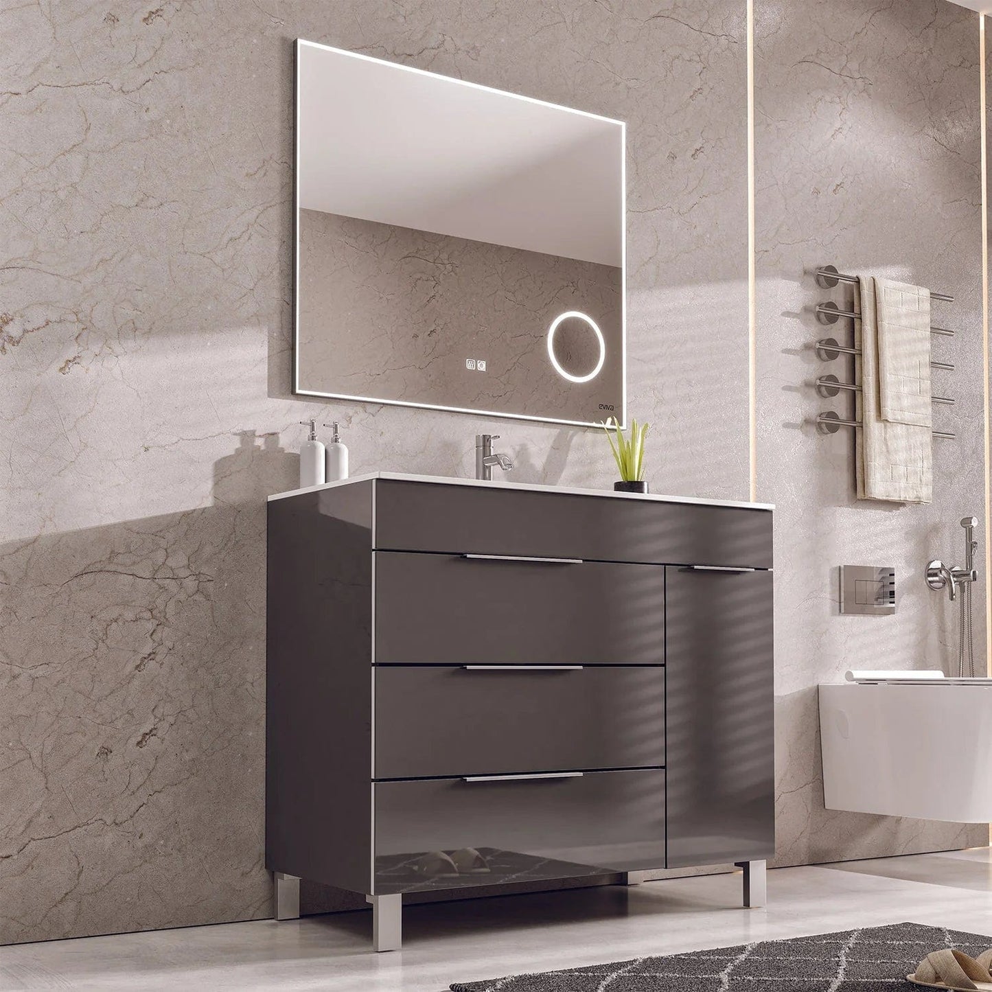 Eviva Geminis 39 inch Bathroom Vanity