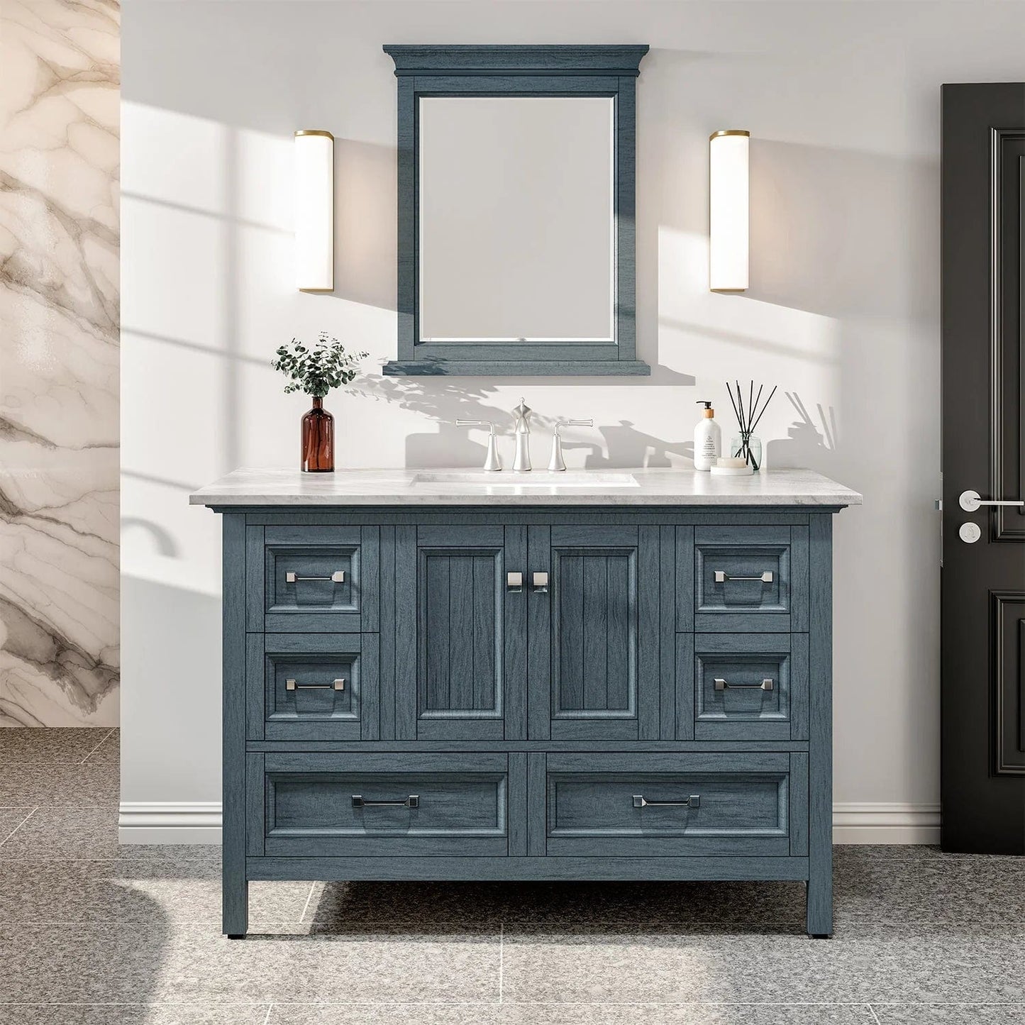 Eviva Britney Transitional Bathroom Vanity