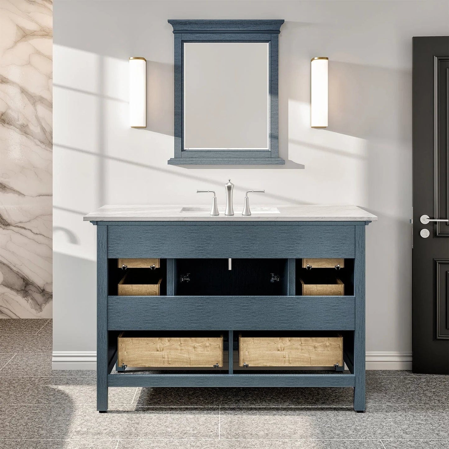 Eviva Britney Transitional Bathroom Vanity